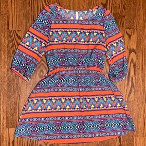 Hello Miss Geometric Dress